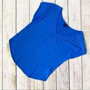Kaari Blue Top Sz Small